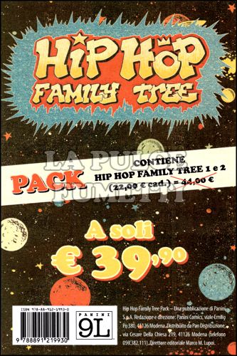 HIP-HOP FAMILY TREE PACK - HIP-HOP FAMILY TREE 1 1A RISTAMPA + 2